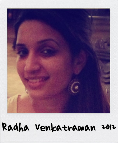 Radha Venkatraman 2012
